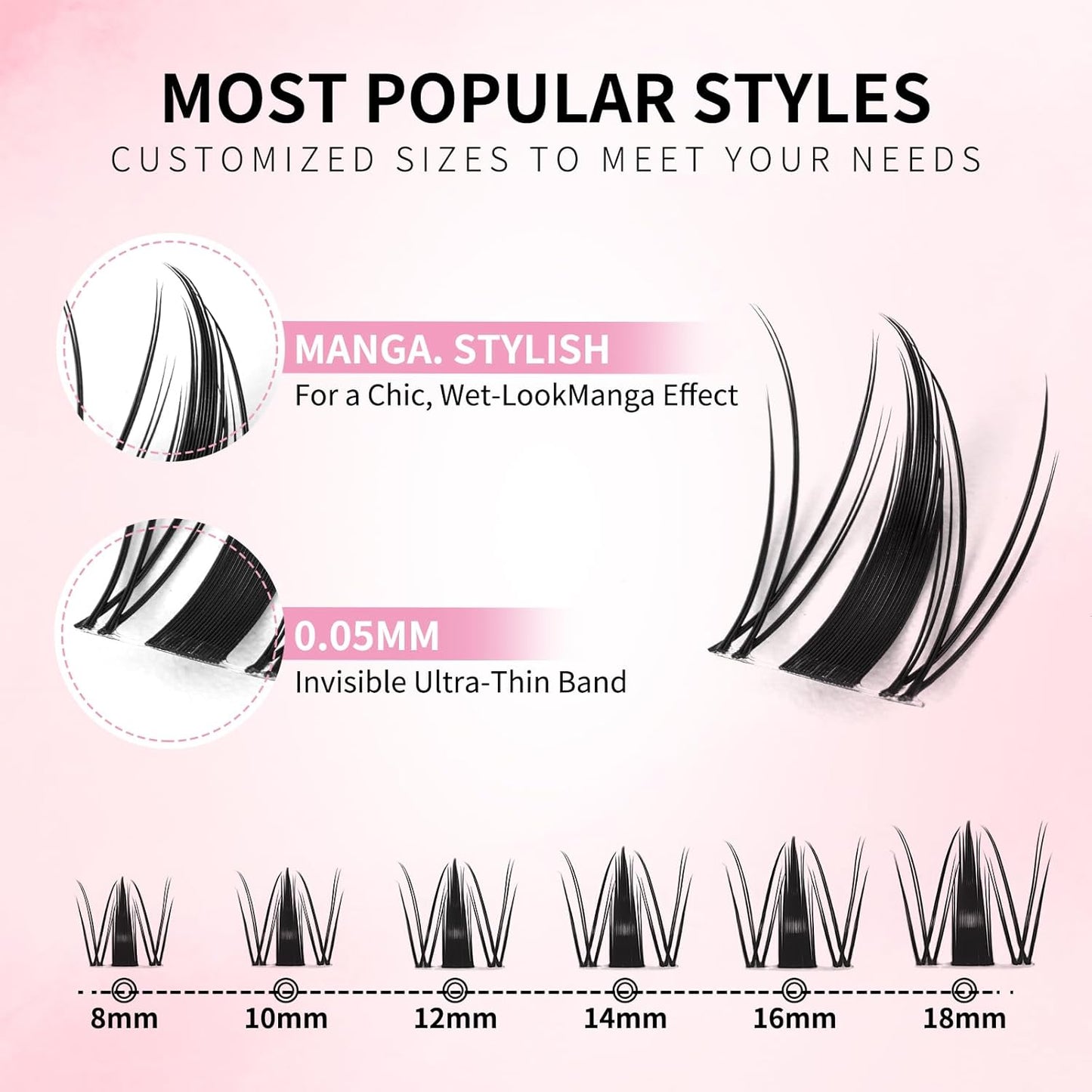 Manga Lash Cluster Kit